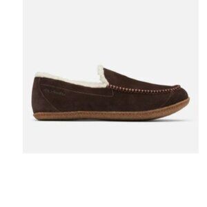 Columbia Fairhaven Brown Suede  Slipper Size 10 Or 11 Mens New!